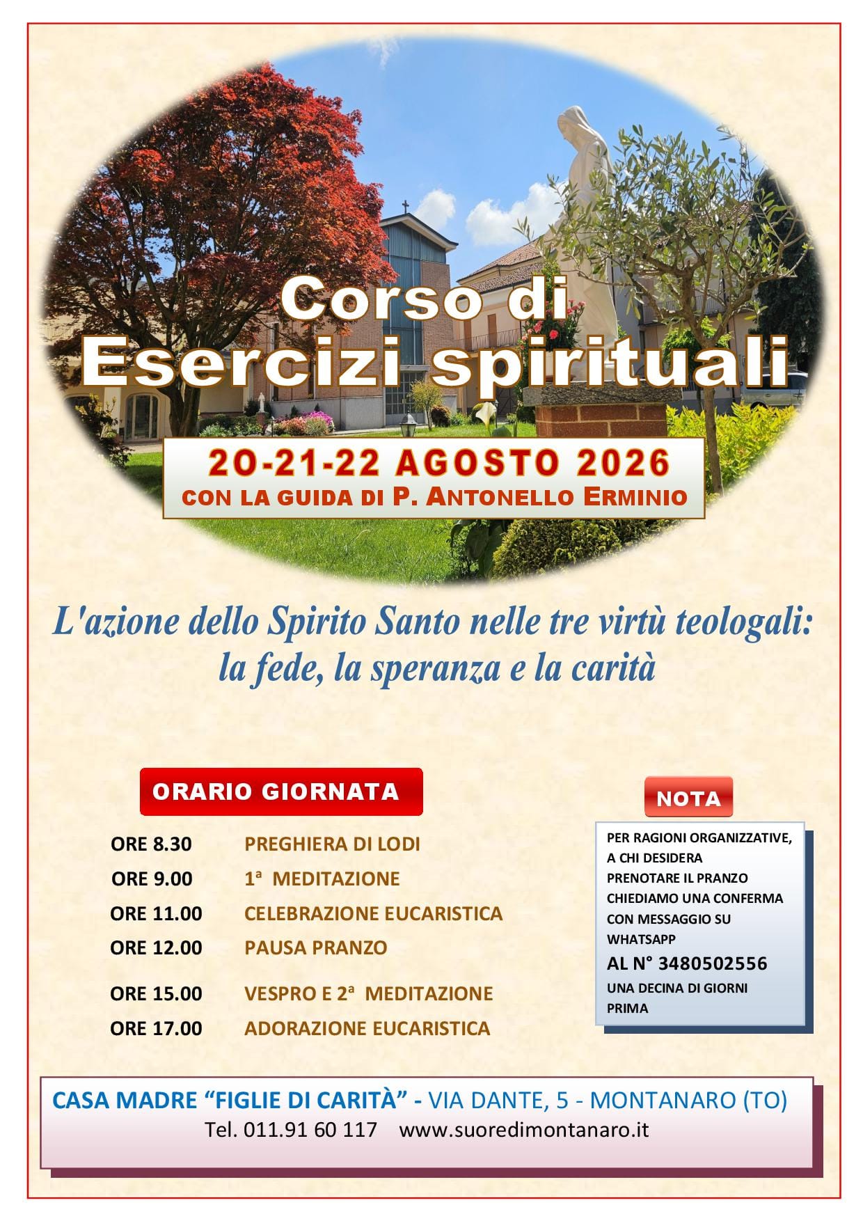 Esercizi spirituali 2026
